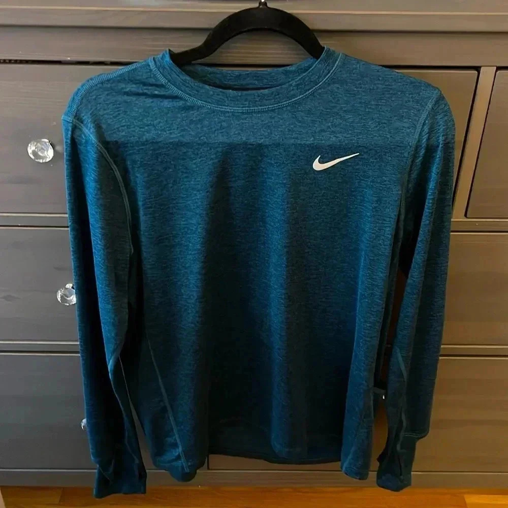 Nike Running Peloton Blue Shirt